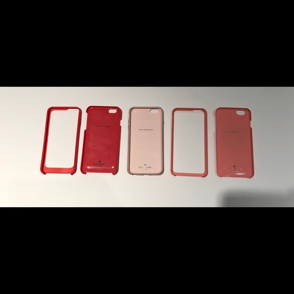 Bundle Of 3 Kate Spade iPhone 6/s Phone Cases! - Picture 2 of 2